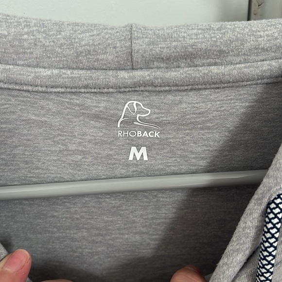 Rhoback Light Gray Hoodie - Picture 5 of 5